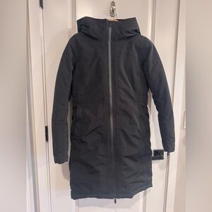 Lululemon Athletica Long Down Black Jacket